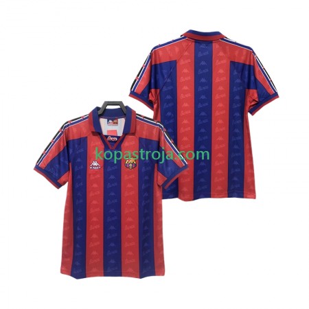Billiga Fotbollströjor FC Barcelona Retro Hemma tröja 1996 1997 Kortärmad